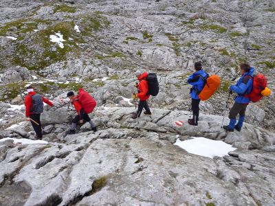004-Im Felsenmeer von der Adamek- zur Simonyhuette